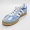 adidas Gazelle Indoor Trainers Bliss Blue White Metallic UK Size 5