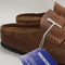Mens BIRKENSTOCK Naples Wrapped Loafers Cognac UK Size 7.5 EU41