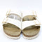 Womens BIRKENSTOCK Arizona Two Strap Sandals Eggshell Bf UK Size 5.5 EU39