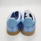 adidas Gazelle Indoor Trainers Bliss Blue White Metallic UK Size 5