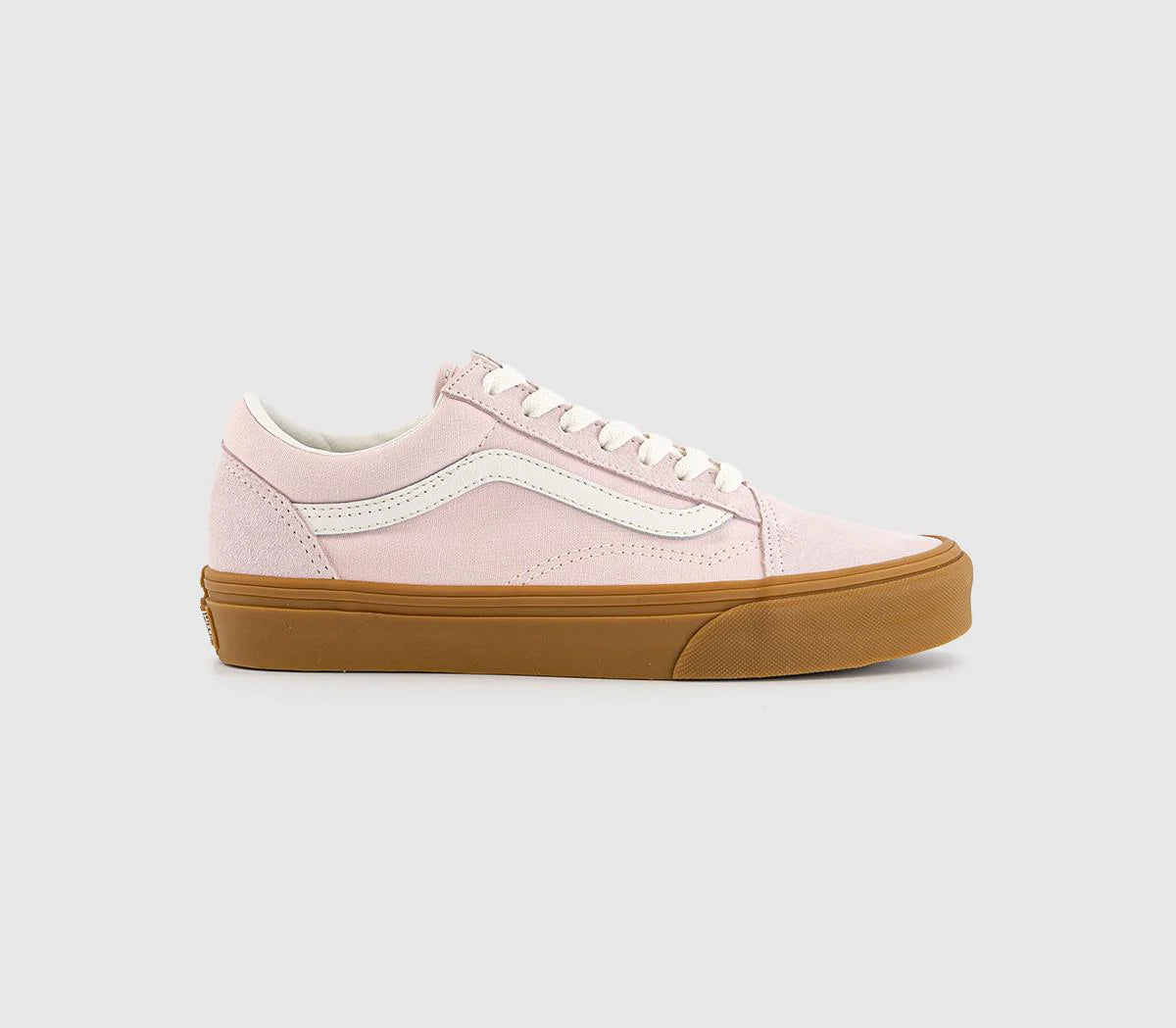 Vans Old Skool Trainers Pink Gum UK Size 5