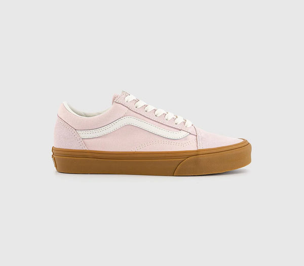 Vans Old Skool Trainers Pink Gum UK Size 5