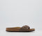 Womens Birkenstock Madrid 1 Bar Mule Mocha Nubuck Uk Size 5.5