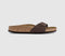 Womens BIRKENSTOCK Madrid 1 Bar Mules Dark Brown Bf