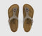 Womens Birkenstock Toe Thong Footbed Stone - OFFCUTS SHOES by OFFICE