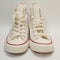 Converse All Star Hi Trainers Heart Vintage White Egret UK Size 5