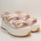 Womens Converse Run Star Sandals Blush Hash Egret Gum UK Size 7