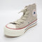 Odd sizes - Kids Converse All Star Eva Lift Hi Youth Trainers Papyrus Egret Midnight Navy UK Sizes Right 1/Left 2