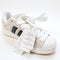 adidas Superstar St Trainers Crystal White Black Gum UK Size 6