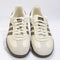 adidas Samba Og Trainers Snake Print Cream White Earth Strata Maroon UK Size 5.5