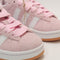 Kids adidas Campus Trainers Clear Pink White Gum UK Size 10 youth