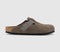 Mens BIRKENSTOCK Boston Clogs M Concrete Gray Contrast