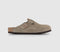 Odd sizes - Mens Birkenstock Boston Clog Taupe Uk Sizes Right 7 EU 40/Left 7.5 EU 41