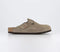 Mens Birkenstock Boston Clog Taupe