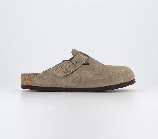 Birkenstock discount clog taupe