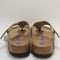 Womens BIRKENSTOCK Toe Thong Soft Footbed Sandals Sandcastle Nubuck UK Size 5.5 EU39