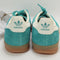 adidas Gazelle Indoor Trainers Pure Teal Offwhite Gold Metallic UK Size 5