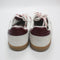 ALOHAS Tb490 Rife Sneakers White Burgundy Leather UK Size 4