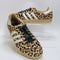 adidas Samba OG Trainers Leopard Magic Beige Ivory Gum UK Size 6