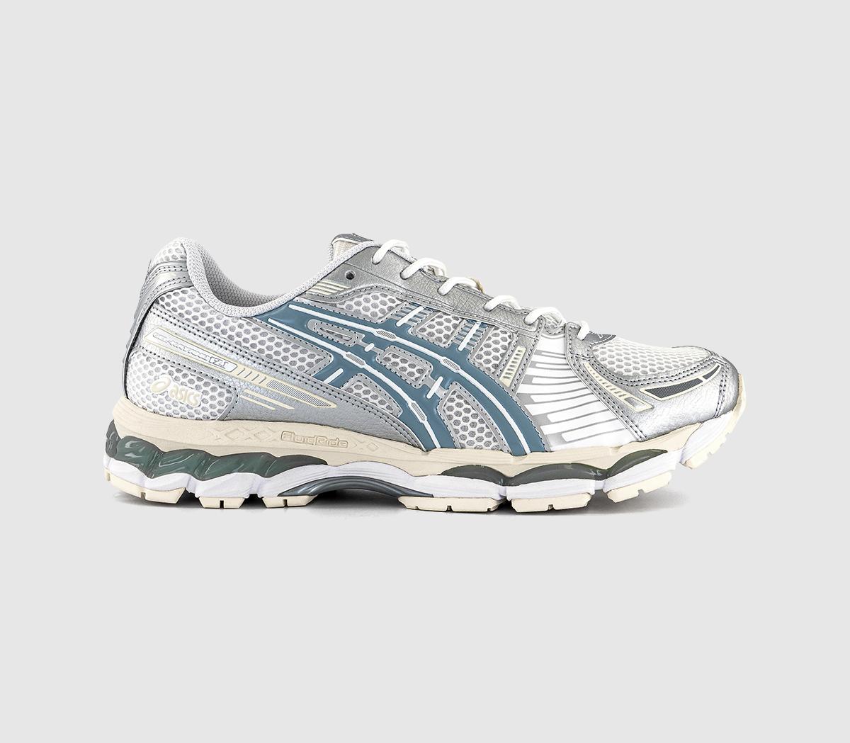ASICS Gel-kayano 12.1 Trainers White Dolphin Grey UK Size 6