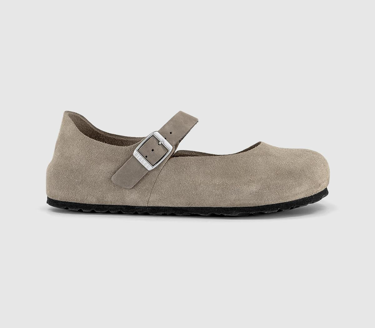Womens BIRKENSTOCK Mantova Mary Jane Shoes Taupe UK Size 5.5 EU39