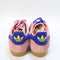 adidas Gazelle Trainers Semi Pink Spark Lucid Blue Pure Sulfur UK Size 5