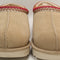 Womens UGG Tasman II Slippers Sand Dark Cherry UK Size 6