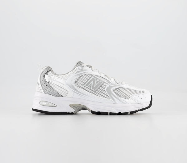 New Balance MR530 White Silver Trainers UK Size 5