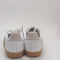 adidas Samba Og Trainers White Silver Metallic Grey UK Size 5