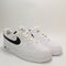 Nike Air Force 1 07 Trainers White Black Bright Crimson UK Size 9