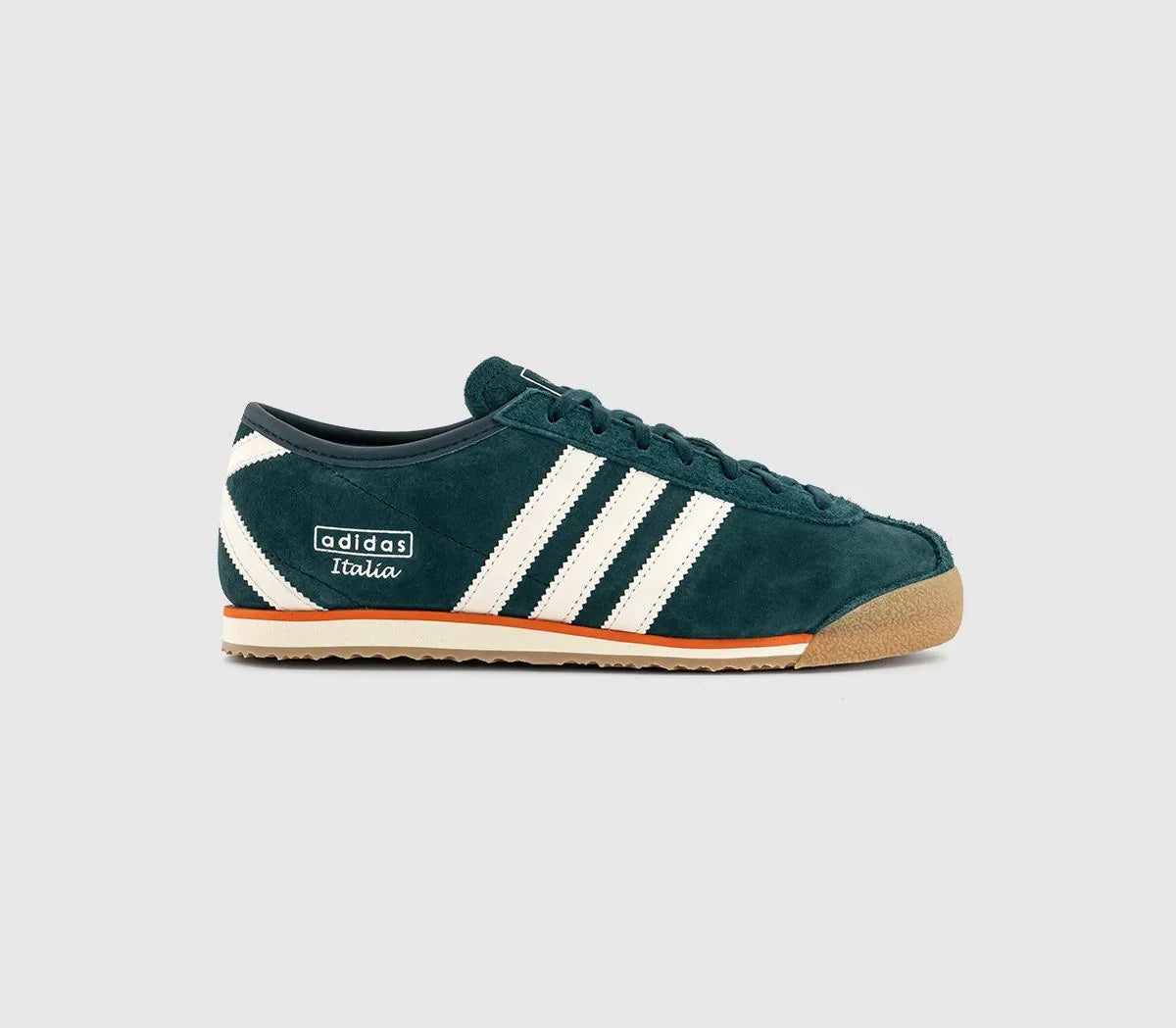 adidas Italia 70S Trainers Aurora Ivy Cream White Silver Metallic UK Size 5