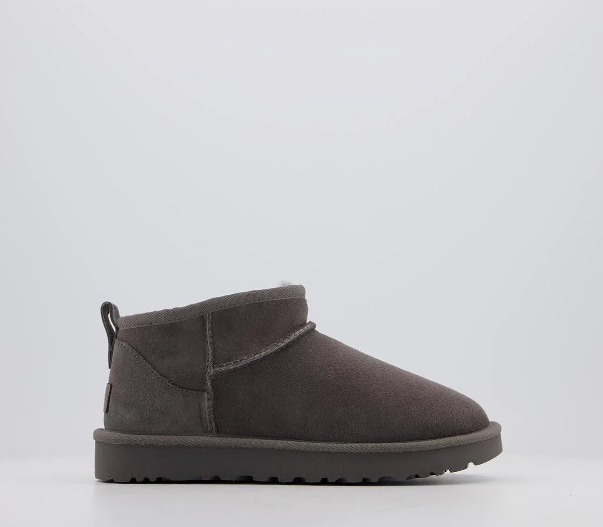 Womens UGG Classic Ultra Mini Boots Grey UK Size 5