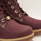 Womens Timberland Lyonsdale Boots Burgundy Nubuck UK Size 6