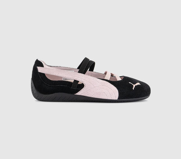 PUMA Speedcat Ballet Pumps Puma Black Mauve Mist UK Size 6