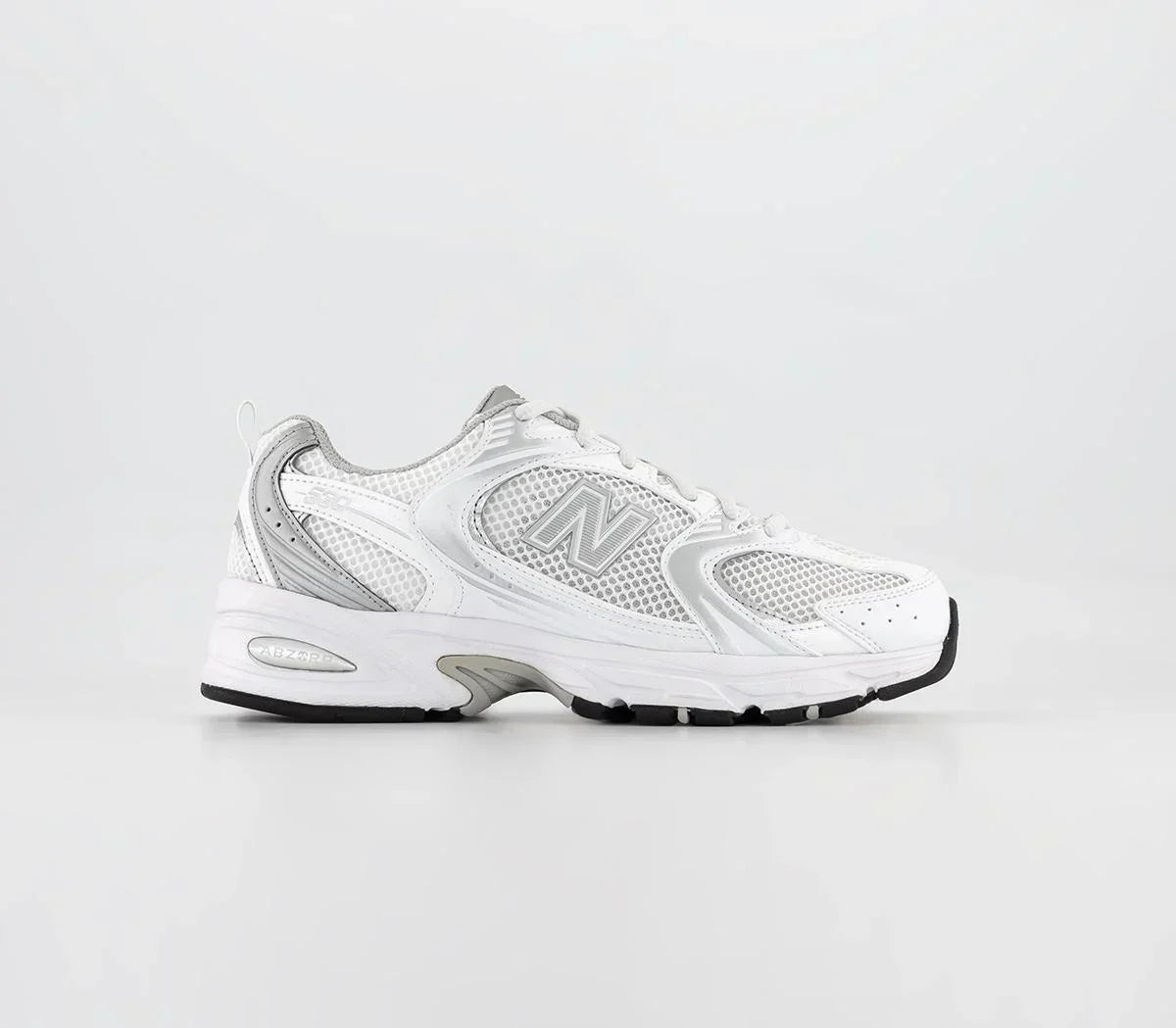 New Balance MR530 White Silver Trainers UK Size 4.5