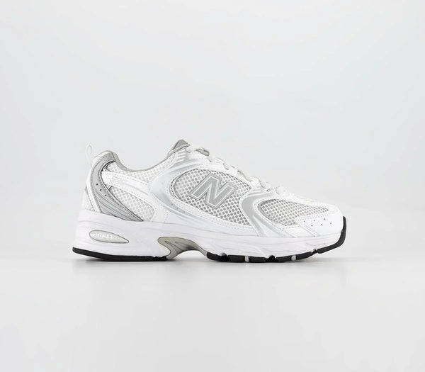 New Balance MR530 White Silver Trainers UK Size 4.5