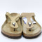 Womens BIRKENSTOCK Toe Thong Soft Footbed Sandals Sandcastle Nubuck UK Size 5.5 EU39