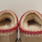 Womens UGG Tasman II Slippers Sand Dark Cherry UK Size 4