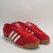 adidas Italia 70s Trainers Red Cream White Silver Metallic UK Size 5.5