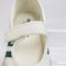 adidas Samba Jane Ballet Trainers Offwhite Collegiate Green Gold Metallic UK Size 7.5