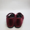 Womens Flabelus Mary Janes Red Velvet UK Size 8