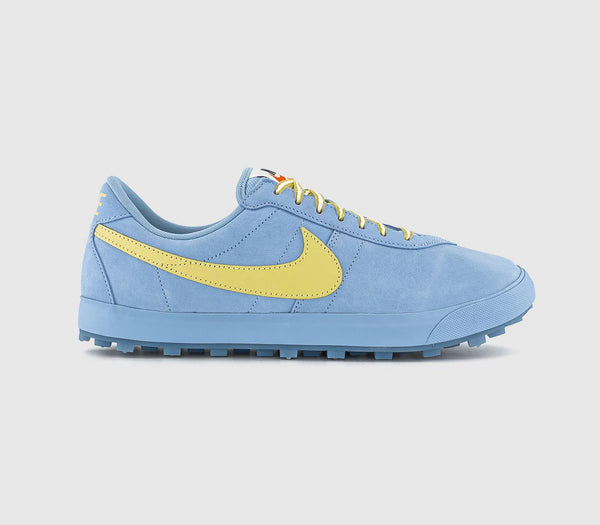 Nike Astrograbber Trainers Aluminum Soft Yellow Sail Black Safety Orange Qs UK Size 6 EU40