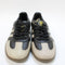 adidas Samba OG Trainers Core Black Wonder Beige Gold Metallic UK Size 4
