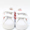 Kids adidas Superstar Led Lights Infant Trainers Black Bright Red White UK Size 8infant