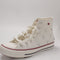 Converse All Star Hi Trainers Heart Vintage White Egret UK Size 6