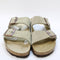 Womens BIRKENSTOCK Arizona Two Strap Sandals Suede Taupe UK Size 4.5 EU37