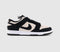 Nike Dunk Low Trainers White Black Black UK Size 7.5