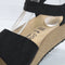 Womens BIRKENSTOCK BIRKENSTOCK Glenda Sandals Black Nubuck UK Size 7 EU40