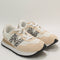 Kids New Balance 327 Trainers Sea Salt Sandstone Leopard UK Size 10 youth