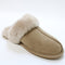 Womens UGG Scuffette II Metal Logo Slippers Mushroom UK Size 5